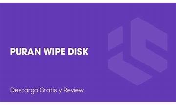 Puran Wipe Disk: App Reviews; Features; Pricing & Download | OpossumSoft